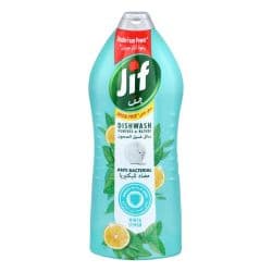 Jif Antibacterial Mint & Lemon Dishwashing Liquid