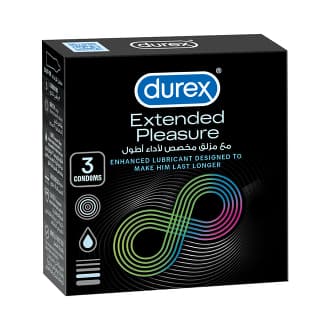 Durex Extended Pleasure Condoms 3pcs