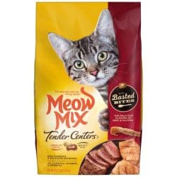 Meow Mix Tender Centers Basted Bites Beef & Salmon Flavor