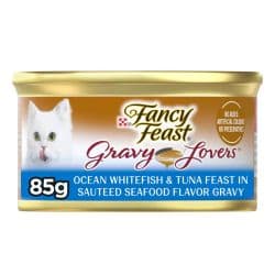 Purina Fancy Feast Gravy Lovers Ocean Whitefish & Tuna Feast