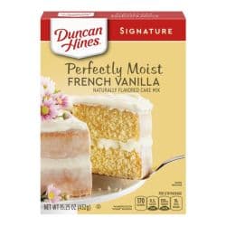 Duncan Hines French Vanilla Cake Mix