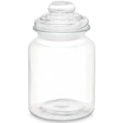 Vivalto Round Smooth Glass Jar with Lid