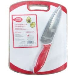 Betty Crocker Stainless Steel Knife with Cutting Board