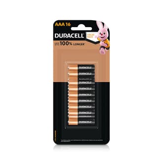 Duracell Alkaline AAA Batteries Value Pack