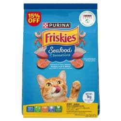 Friskies Seafood Sensation Cat Food 15% Off