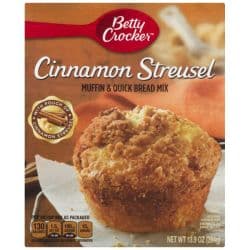 Betty Crocker Cinnamon Streusel Premium Muffin & Quick Bread Mix