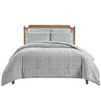 Selena Comforter Set - Grey