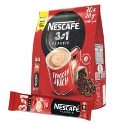 Nescafe 3in1 Classic Smooth & Rich Instant Coffee 30x20g