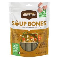 Rachael Ray Chicken & Veggie Nutrish Soup Bones Dog Treats