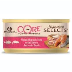 Wellness Core Signature Selects Flaked Tuna with Salmon Canned Cat Food