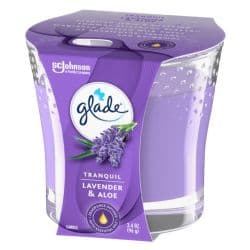 Glade Candle Lavendar & Aloe