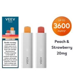 Veev Bundle Strawberry & Peach 20mg