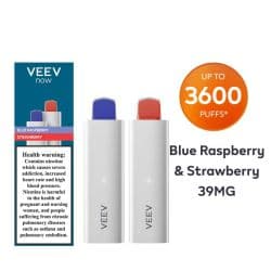 Veev Bundle Blue Raspberry & Strawberry 39mg