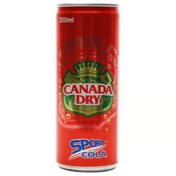 Canada Dry Sport Cola Can