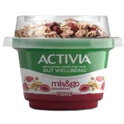 Activia Mix & Go Breakfast Raspberry Chia Granola Yogurt