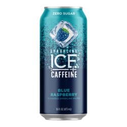 Sparkling Ice + Caffeine Blue Raspberry