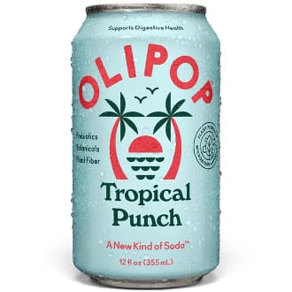 Olipop Tropical Punch Prebiotic Soda