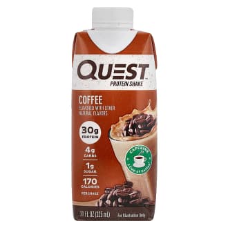 Quest Protein Shake Coffee Flavor
