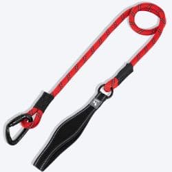 HUFT Rope Dog Leash With Carabiner - Red