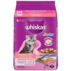 Whiskas Junior Tuna and Salmon Flavor Dry Food