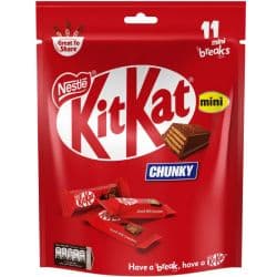 Kitkat Chunky Mini Bag Milk Chocolate Bag