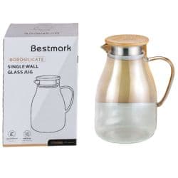 Bestmark Borosilicate Single Wall Glass Jug