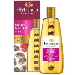 Herbsindia Castor And 7 Seeds Hair Oil