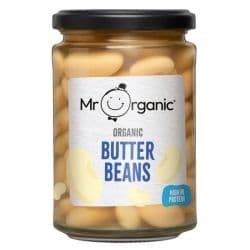 Mr Organic Giant White Beans in Glass Jar