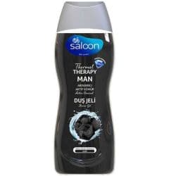 Saloon Thermal Therapy Man Shower Gel Activated Charcoal