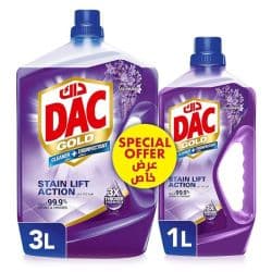 Dac Disinfectant Lavender + 1 Liter Free
