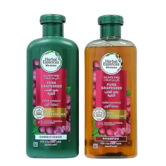 Herbal Essences Shampoo + Conditioner Pure Grapeseed For Colored Hair