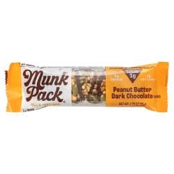 Munk Pack Keto Peanut Butter Dark Chocolate Nut & Seed Bar
