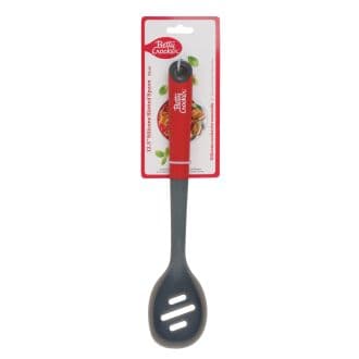 Platinum Silicone Slotted Spoon