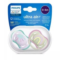 Philips Avent Ultra Air Pacifier (Girls) 0-6M