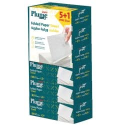 Papco Plume Folded Paper Towel 80 Sheets