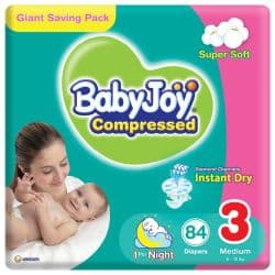 Babyjoy Tape Medium Size 3 (6 - 12 Kg)