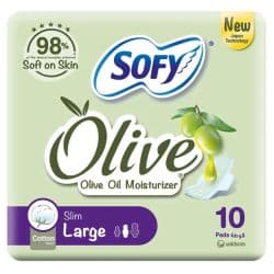 Sofy Feminine Sanitary Pads with Olive Oil Night Pads