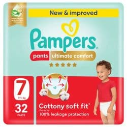 Pampers Ultimate Comfort Pants Diapers Size 7 (17+ Kg )