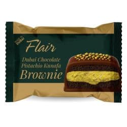 Flair Dubai Chocolate Pistachio Kunafa Brownie