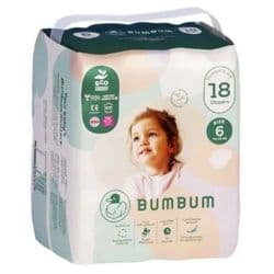 Bumbum Organic Bamboo Diapers Pants Size 6 (15-25 kg)