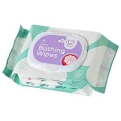 Bumbum Bathing Wipes Made from Mangosteen 20cm x 30cm
