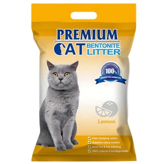 Pets Empire Premium Bentonite Cat Litter Lemon Scent