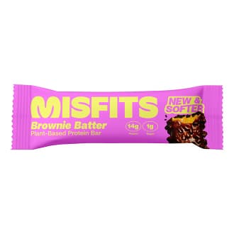 Misfits Plant Based Protein Bar Brownie Batter