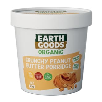 Earth Goods Organic Gluten Free Crunchy Peanut Butter Porridge