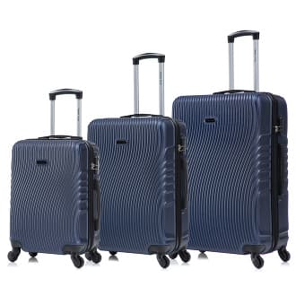 Travel Plus Trolley Case Navy Blue