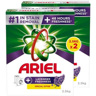 Ariel Automatic Laundry Detergent Powder Lavender