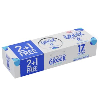 Kdcow Greek Yogurt Non-Fat 2 + 1 Free