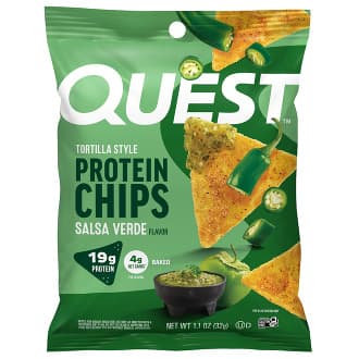 Quest Tortilla Style Protein Chips Salsa Verde