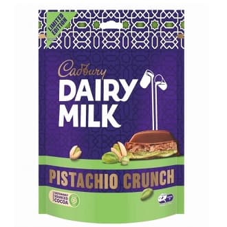 Cadbury Dairy Milk Pistachio Crunch Doybag