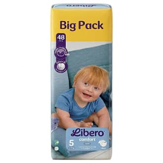 Libero Comfort Baby Diapers Big Pack Size 5 (11-17 kg)
